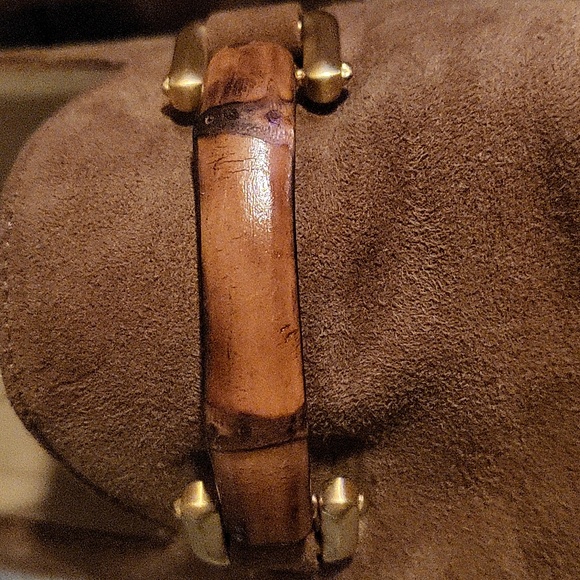 Gucci Woman's Bamboo Low Heel Pumps - Picture 2 of 16